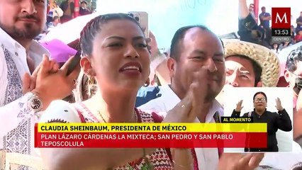 Sheinbaum presenta en Oaxaca el Plan Lázaro Cárdenas La Mixteca