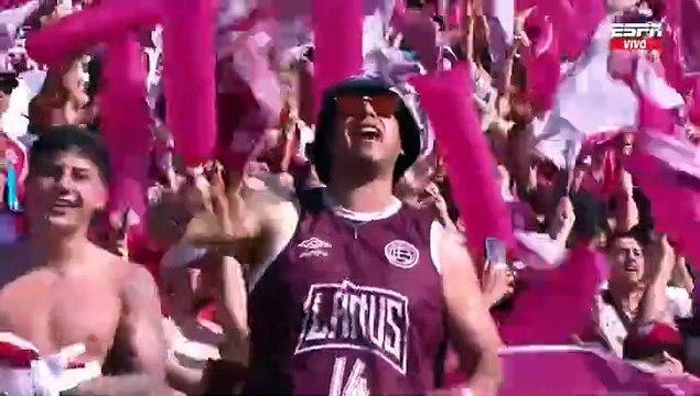 Los del Fuego le pusieron música a la final de Lanús y Atlético Mineiro