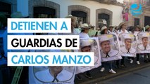 Detienen a siete guardias de Carlos Manzo en Michoacán por su probable participación en el homicidio