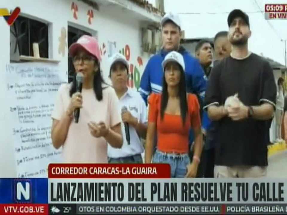 Vpdta. Rodríguez exhortó a comunas y consejos comunales a impulsar las actividades productivas