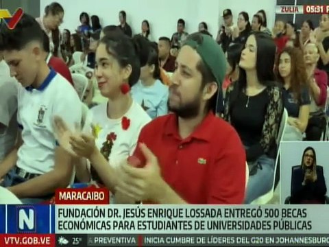 Zulia | Fundalossada entregó 500 becas económicas a estudiantes de universidades públicas