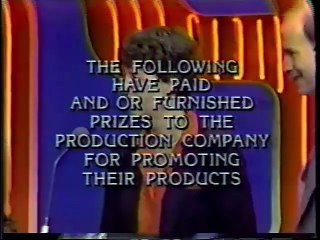 Jeopardy! closing credits, 2/8/85