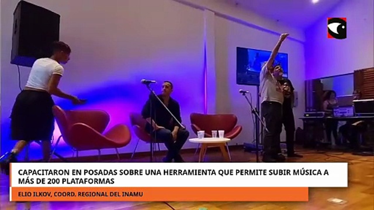 Capacitaron en Posadas sobre una herramienta que permite subir música a más de 200 plataformas