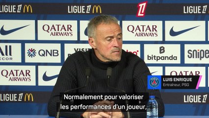 Luis Enrique : "Aucun doute sur Chevalier"