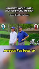 Golf Match: Robert vs Mans | Ultimate Power Swing Challenge ft. Mr Beast