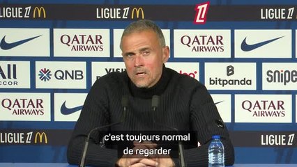 PSG - Luis Enrique : "Aucun doute sur Chevalier"