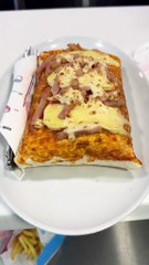 The best tacos in the world Goat cheese, honey, Reblochon, and bacon #BestTacos #FrenchTacos #GoatCheese #Reblochon #FoodLovers