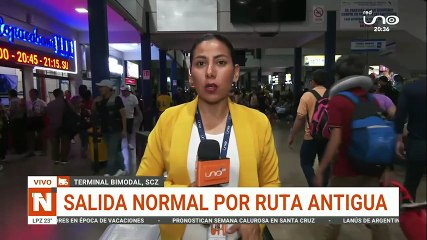 SALIDAS NORMAL POR RUTA ANTIGUA COCHABAMBA