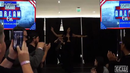 - IT'S REALLY HAPPENING! GAIL KIM IS AT GCW! #GCWDream