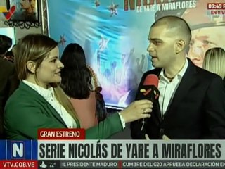 Cineasta Carlos Daniel Alvarado: Película que muestra la vida del Pdte. Maduro es de alta factura