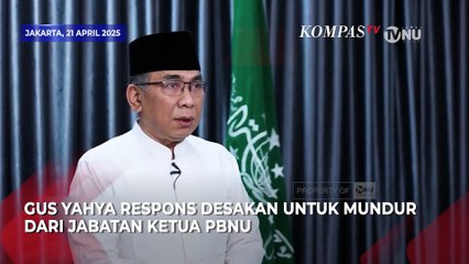 Gus Yahya Respons Desakan Mundur dari Jabatan Ketua PBNU: Saya Dapat Mandat 5 Tahun!