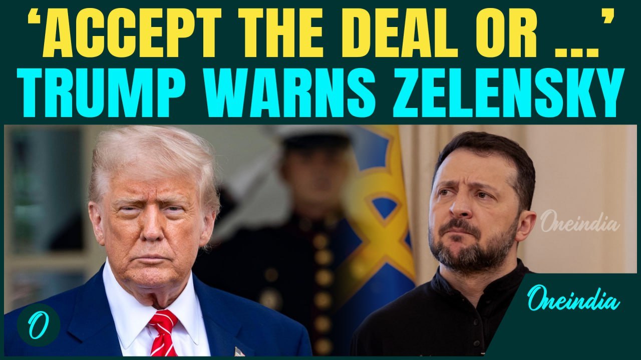 ‘Fight His Little Heart Out’: Trump ISSUES ULTIMATUM To Zelensky | 28-Point Peace Deal Is Final?