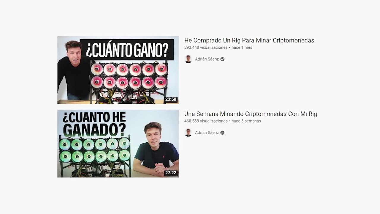 Por qué ya no tengo mi rig de minería…