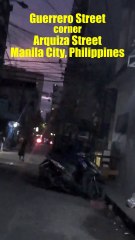 Guerrero Street cor Arquiza Street in Ermita, Manila City, Philippines