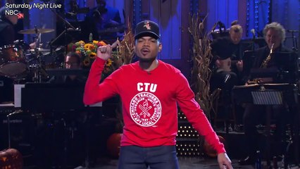 'SNL' Recap: Chance the Rapper Pulls Double Duty, Jason Momoa' Surprise Cameo & Darrell Hammond Returns | THR News