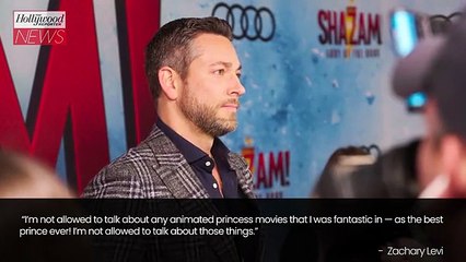 'Shazam!' Star Zachary Levi Clarifies Comments About the Actors Strike | THR News