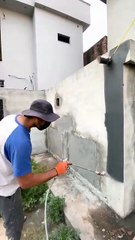 Outside weather based airless paint Airless Spray