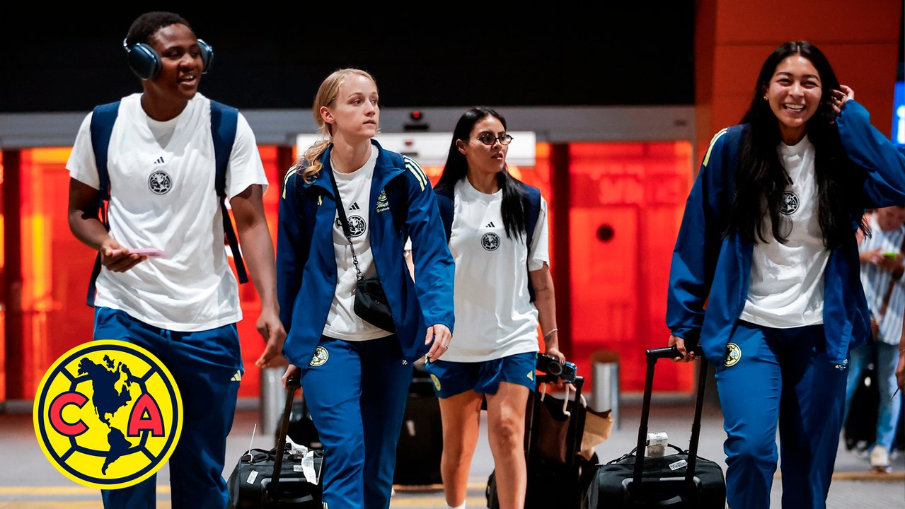 América Femenil llega a Monterrey para la gran final contra Tigres