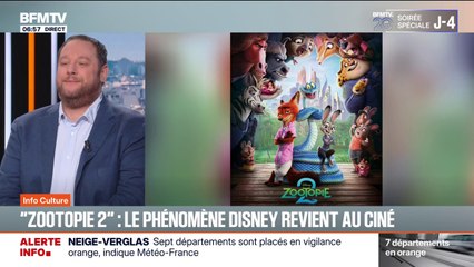 Le phénomène Disney "Zootopie" revient au cinéma ce mercredi 26 novembre