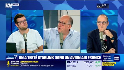 De Quoi J'me Mail : On a testé le wifi Starlink sur un vol Air France (1/2) - 23/11