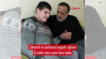 Van'dan yürek burkan çağrı: 8 yıldır engelli oğluna gözü gibi bakan baba yetkililere seslendi