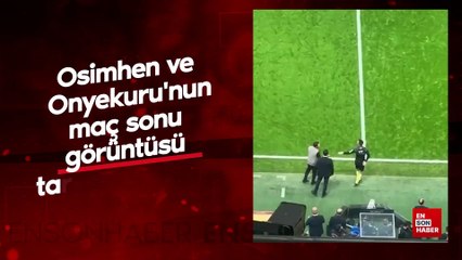 Okan Buruk ve Volkan Demirel'in tartıştığı anlar