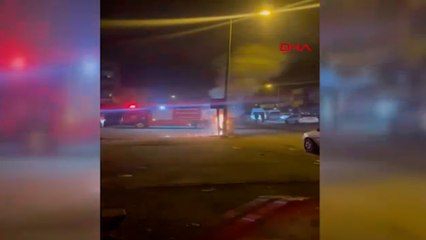 Diyarbakır’da elektrik panosundaki patlama kamerada