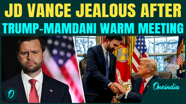 ‘JD VANCE JEALOUS’: Trump–Mamdani ‘BROMANCE’ Sets Internet On FIRE | Trump Looking For New VP?