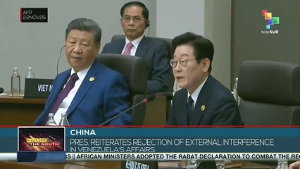 CHINA l Pres. reiterates rejection of external interference in Venezuela’s affairs