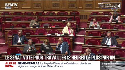 Le Sénat vote pour augmenter la durée de travail de 12 heures par an