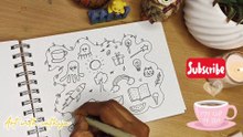 Super Satisfying Doodle Art 🌀 Easy doodle  for Beginners