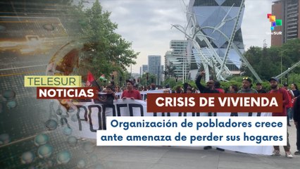 Asamblea de Pobladores en Chile se moviliza ante amenazas de desalojo