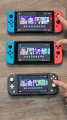 Nicktoons and The Dice of Destiny - Switch Lite vs Standard vs Oled | Speed Test Comparison #shorts