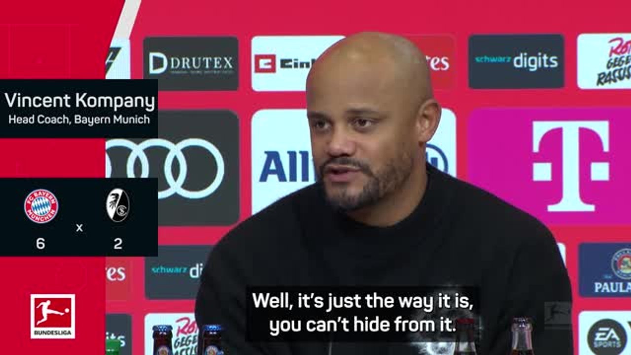 'Arsenal's analysts will see that' - Kompany on Bayern conceding from set pieces