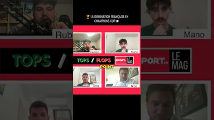 La domination francaise en champions cup !