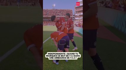 Independiente : Quand tu marques ce but de  dans une ambiance de  #football