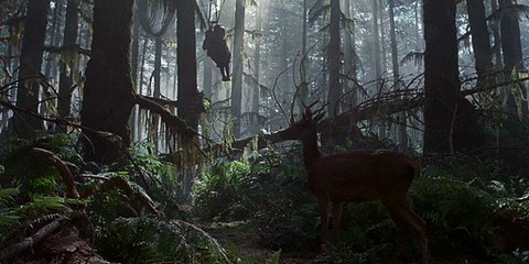 8K HDR   Escaping Blind Dino After Parachute Lands In Jungle (Jurassic World Dominion)   Dolby 5.1