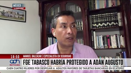 Adán Augusto sigue cobrando como senador mientras la fiscalía lo blinda pese a sus vínculos