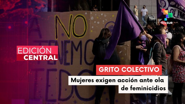 Miles de mujeres marchan en Ecuador para honrar a las víctimas de feminicidios