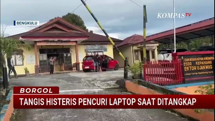 Histeris! DPO Pencurian Laptop di Kepahiang Menangis saat Ditangkap Polisi | BORGOL