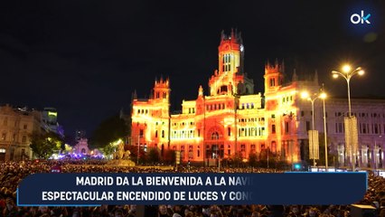 Madrid da la bienvenida a la Navidad con un espectacular encendido de luces y conciertos de música