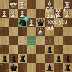 Why Brilliant !!  #chessnetx  #chess #chessclips  #chessgame