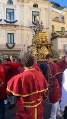 Amalfi (SA) - La processione con la statua di Santa Trofimena vergine e martire (23.11.25)