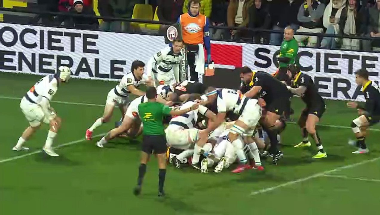 TOP 14 - Essai de Jack NOWELL (SR) - Stade Rochelais - Castres Olympique