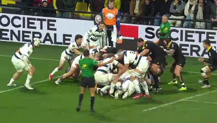 TOP 14 - Essai de Jack NOWELL (SR) - Stade Rochelais - Castres Olympique