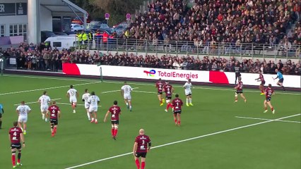 TOP 14 - Essai de Dimitri DELIBES 2 (ST) - US Montauban - Stade Toulousain