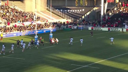 TOP 14 - Essai de Joris JURAND (ASM) - LOU Rugby - ASM Clermont
