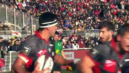 TOP 14 - Essai de Dylan CRETIN (LOU) - LOU Rugby - ASM Clermont