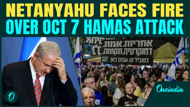 Knives Out for Netanyahu | Massive Protests as Israeli Citizens demand Probe into Oct 7 Hamas Attack