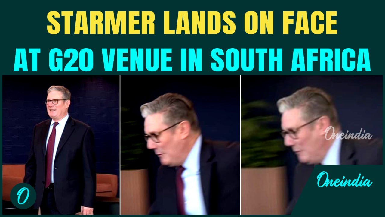 VIDEO: UK PM Keir Starmer’s ALMOST Faceplants While Approaching World Leaders at G20 Summit